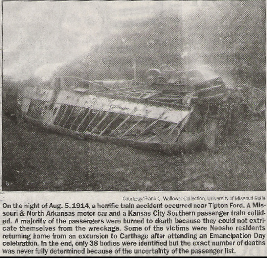 Tipton Train wreck