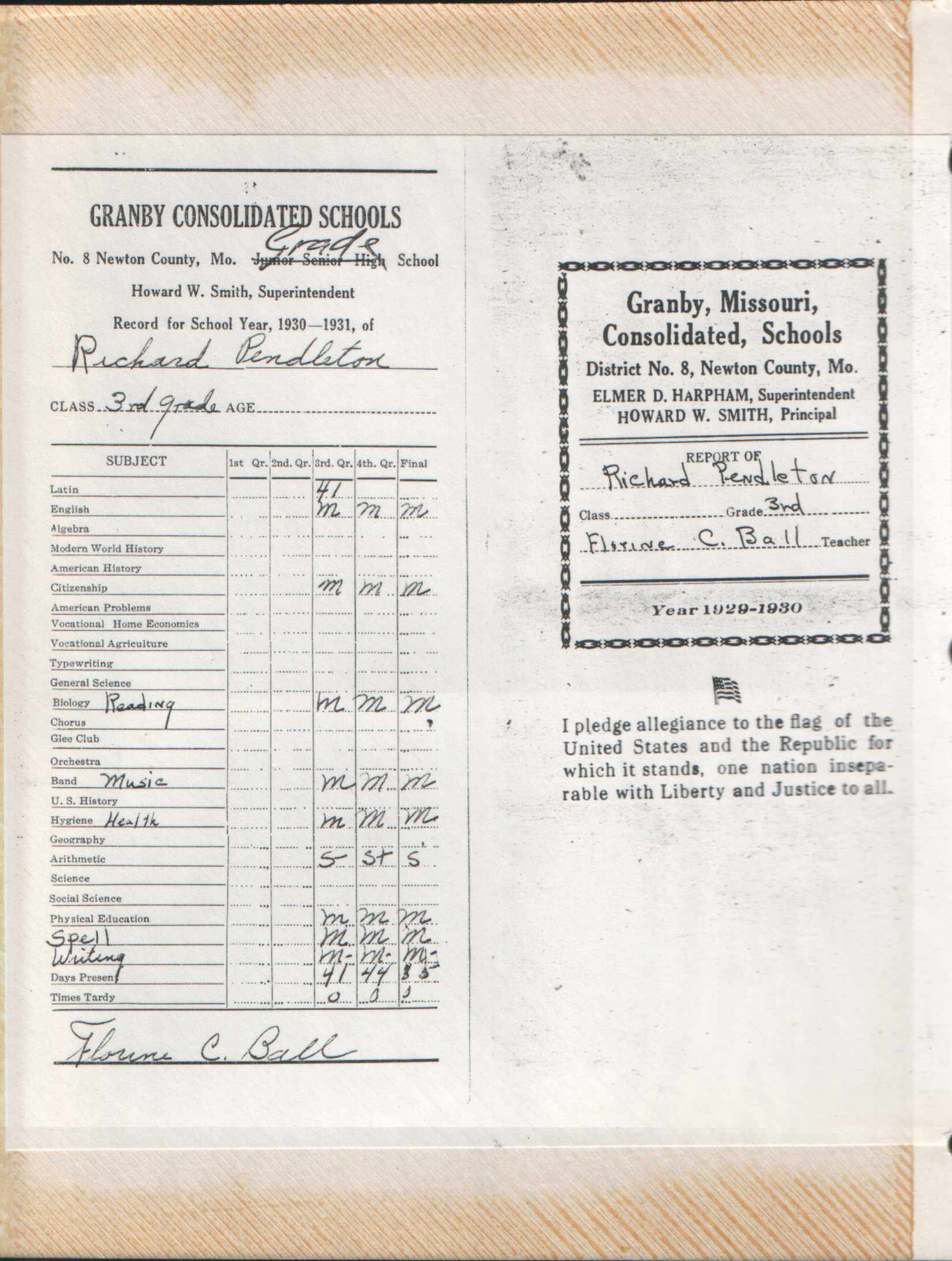 Report Card