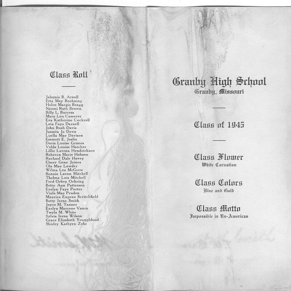 back of diploma